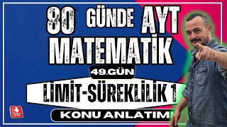 🟥Limit 1 ✅ Yaklaşma Kavramı 80 Günde AYT Matematik AYT Matematik Kampı [upl. by Aceissej]