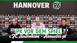 RELIVE  PK vor dem Spiel  1 FC Heidenheim  Hannover 96 [upl. by Skyla312]