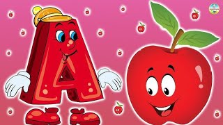 Phonics Song ABCD kids song Kiddos study zone Tiny Tots ABC Lyrics songabcdrhymesforkids [upl. by Aerdnak]