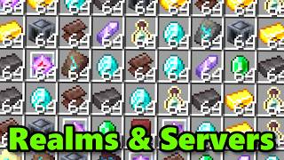 ALL WORLDS Minecraft DUPLICATION GLITCH 121 Bedrock Edition  REALMS amp SERVERS WORKING [upl. by Audun]