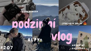 vlog 206  podzimní Alpy amp nová VLOGOVACÍ KAMERA [upl. by Aderf]