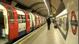 Northern Line 1995TS 51701 at Mornington Crescent [upl. by Attiuqram88]