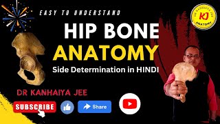 Side determination of hip boneHip bone anatomyBone of lower limbanatomyosteology of hip bone [upl. by Eicart669]