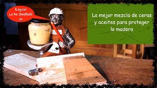 Como preparar la cera de abeja para madera La mezcla perfecta para protegerla [upl. by Niowtna391]