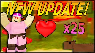 NEW HUGE UPDATE ALL HEART LOCATIONS  MORE Roblox Booga Booga [upl. by Eiznikcm938]