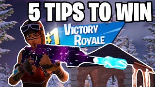 PRO TIPS to win in Fortnite Chapter 5 Fortnite Guide [upl. by Polad]