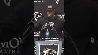 Raheem Morris on preparing for divisional battle at Tampa Bay quotThese guys are hungryquot nfl falcons [upl. by Dlawso]