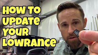 HOW TO UPDATE YOUR LOWRANCE  Step By Step [upl. by Ettenal64]