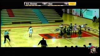 Girls Basketball Wausau East vs DC Everest Doubleheader [upl. by Enedan]