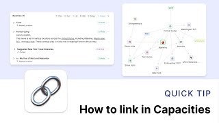 How to Link In Capacities [upl. by Aslin]