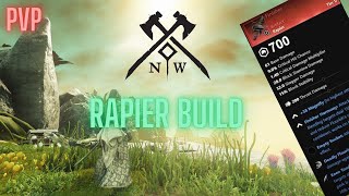 NEW WORLD RAPIER BUILD IS FINALLY HERE BOWRAPIER PVP [upl. by Elinnet]