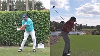 JASON DUFNER  SYNCED DRIVER GOLF SWING FACEON DTL REG amp SLOW MOTION  1080p HD [upl. by Nicko]