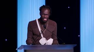 Iddris Sandau Culture Creators Awards Acceptance Speech For Innovation in Technology [upl. by Yelahc307]