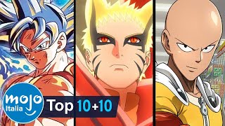 Top 10 10 PERSONAGGI ANIME che RITORNANO ENORMI E POTENTISSIMI [upl. by Htebsle]