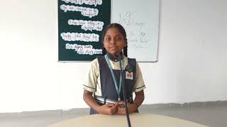 RECITATION OF ALL THE CHAPTERS OF THIRUKURAL BY PUGAZHMATHI GRADE 5 agv education adarsh school [upl. by Gnahk]