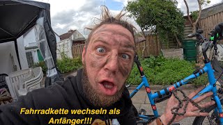 FAHRRADKETTE wechseln als ANFÄNGER diy tutorial lifehacks [upl. by Amaty]