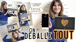 UNBOXING  On découvre le visiophone Connect 2 de chez extel [upl. by Anayk6]