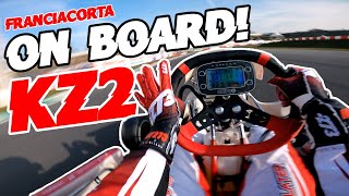 Karting KZ2 ON BOARD POV at Franciacorta with FREDDIE SLATER 🔥 [upl. by Aibara]