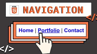 HTMLTutorial12 nav Element  Navigation  Web Development for Beginners [upl. by Sedecram457]