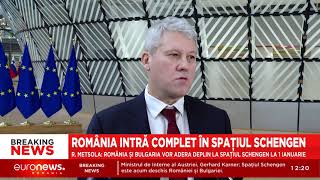 Cătălin Predoiu despre intrarea României în Schengen quotPoliția de frontieră nu va dispăreaquot [upl. by Tubb]