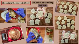 Rebatching of Mistakes or Failed Cold Process SoapHow to Rebatch Old Cold Process Bar Soap [upl. by Ahserb341]