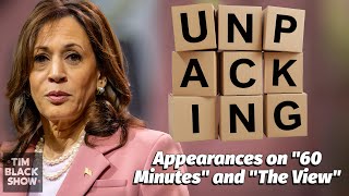 Kamala Harris Unpacked VP Harris Interviews on The View and 60 Minutes [upl. by Martella272]