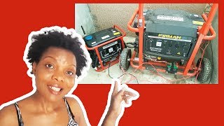 Follow me to Buy a Power Generator  Sumec Firman ECO 10990ES  Flo Chinyere [upl. by Retsila]