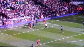 Szczesny Penalty Save v Liverpool 332012 [upl. by Larisa541]