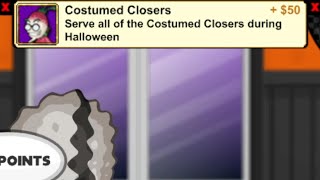 Serve all of the Costumed Closers during Halloween  Papas Pastaria [upl. by Drusie]