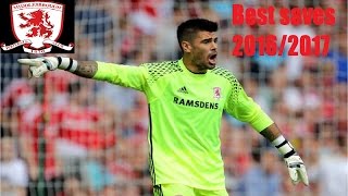 Victor Valdes ● Best Saves 20162017 Middlesbrough [upl. by Ennayllek]