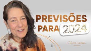 PREVISÕES PARA 2024  CLAUDIA LISBOA [upl. by Zelikow]