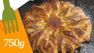 Recette de la Brioche flocon de neige  750g [upl. by Dearborn]