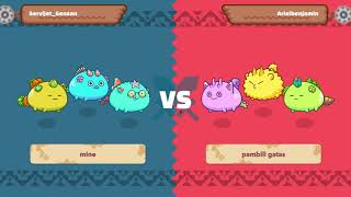 Axie Infinity AAP vs PBR terminator [upl. by Suinuj]