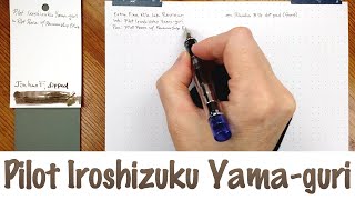 Pilot Iroshizuku Yamaguri [upl. by Giefer464]