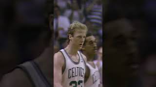 Larry Bird Steals The Ball  1987 East Finals Boston Celtics vs Detroit Pistons Game 5 [upl. by Koball]