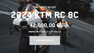 KTM RC 8C 100 unidades 42000 € [upl. by Say]