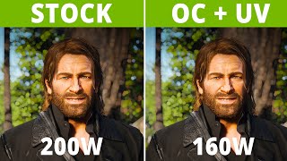 RTX 3060 Ti Stock vs Overclock vs Undervolt  Performance Comparison 2023 [upl. by Airdnekal]