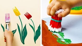 16 CREATIVE DRAWING HACKS FOR KIDS [upl. by Besse]