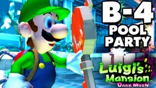 Luigis Mansion Dark Moon  Haunted Towers  B4 Pool Party Nintendo 3DS Gameplay Walkthrough [upl. by Bekelja]