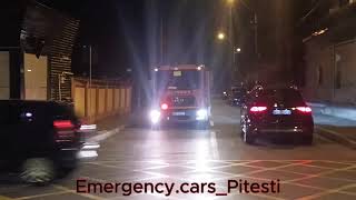 4102024 Ambulanta vw T6 Det Pitesti si MAN TGL A2003 [upl. by Jerrilee]