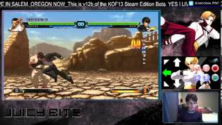 Juicy Bits  KOF13 System Effective Mixups [upl. by Bilicki]