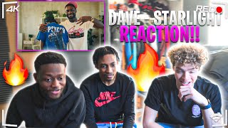 AMERICANS REACT TO UK RAPPER🇬🇧 DAVE  STARLIGHT [upl. by Noella]