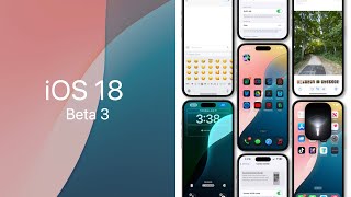 iOS 18 Beta 3 Every New Feature [upl. by Pytlik]