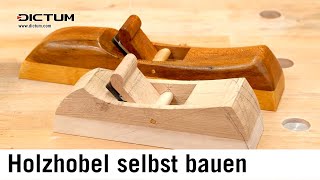 Holzhobel selbst bauen  Hobelbau im KrenovStil [upl. by Adnirim]