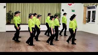 Chattahoochee Line Dance Demo [upl. by Sheply]