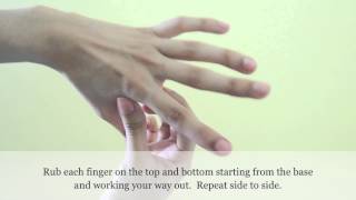 StressRelieving Self Hand Massage [upl. by Peregrine]