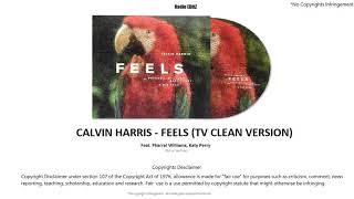 Calvin Harris  Feels TV Clean Version By Radio Editz With Download Link [upl. by Sitnik]