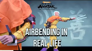 Making Airbending in Real Life Avatar The Last Airbender [upl. by Elleved]