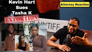 Kevin Hart Sues Tasha K for Extortion 🤔 [upl. by Hiro233]