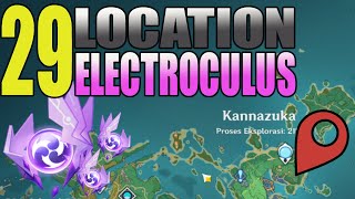 Lokasi 29 Electroculus Di Kannazuka  Genshin Impact [upl. by Marienthal]